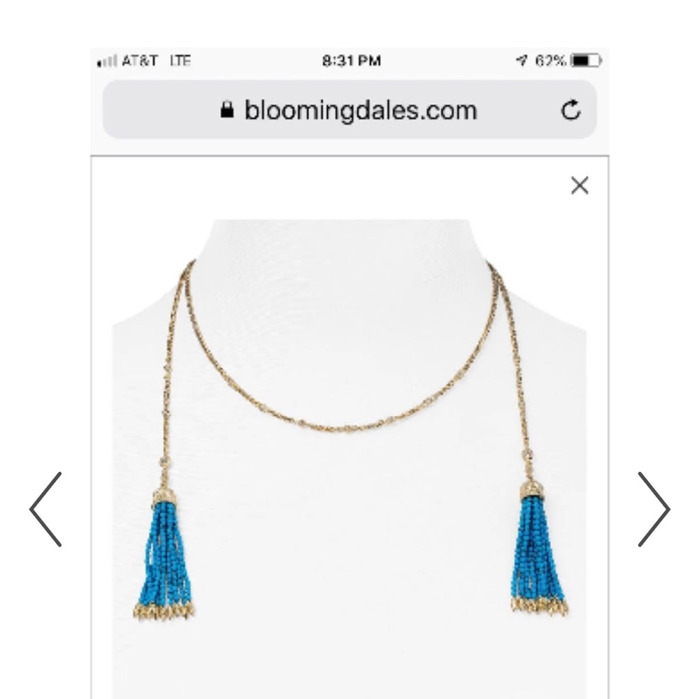 Kendra Scott Monique Tassel Necklace
